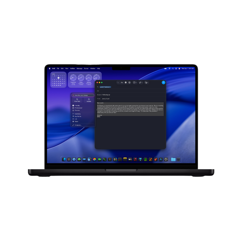 Interfaccia Sintex su Mac
